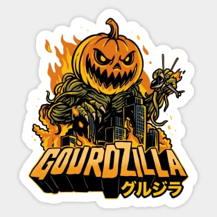 Gourdzilla Sticker